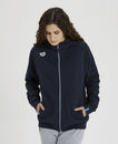 granatowa bluza arena rozpinana team hooded jacket