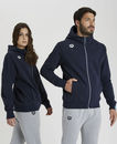 granatowa bluza arena rozpinana team hooded jacket
