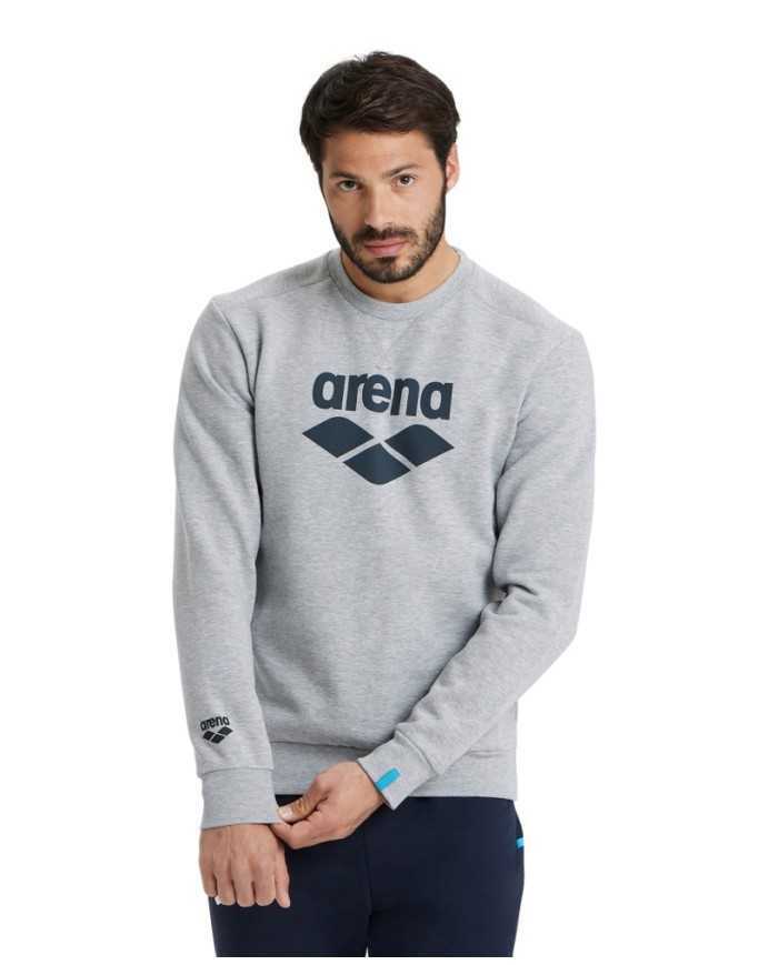 Arena bluza Crew Sweat Logo medium grey