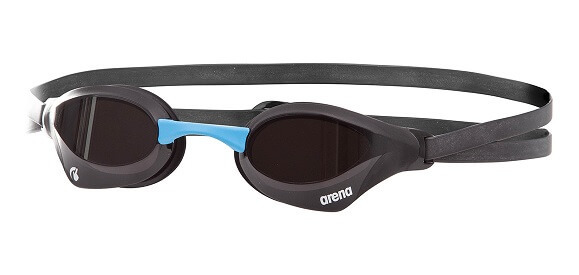 czarne okulary arena swipe shark grey