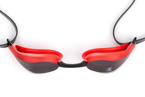 czerwone okulary startowe arena cobra core swipe 