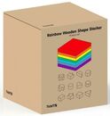 Drewniany tęczowy sorter kształtów TickiT