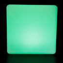 Świetlisty kolorowy sześcian