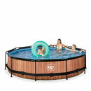 Exit basen stelażowy z pompą filtrującą 300x76