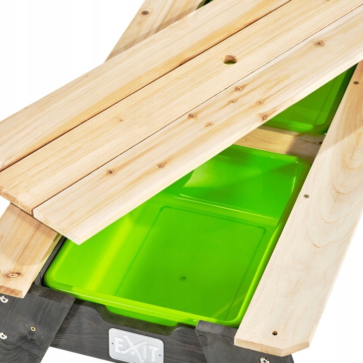 Exit stół do wody i piasku z parasolem