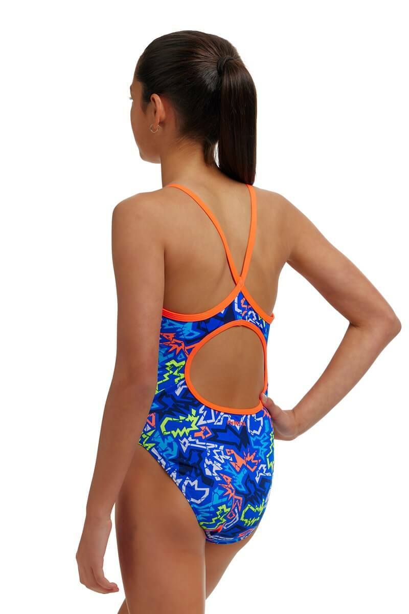 Funkita kostium kąpielowy Broken Hearts Girls
