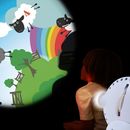 mathmos projektor przestrzenny biały